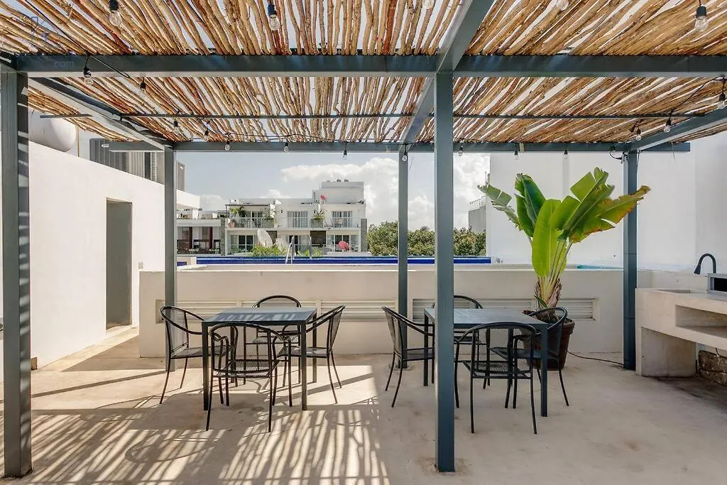 公寓 Danzamar 4, 5 Blocks Away From Playa Pelicanos 普拉亚卡门 墨西哥